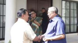 Prabowo Temui SBY di Museum dan Galeri SBY-ANI di Kabupaten Pacitan, Jawa Timur