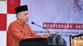 Wakil Walikota Tidore Kepulauan Muhammad Sinen saat membuka Musrenbang RKPD Tahun 2025