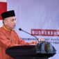 Wakil Walikota Tidore Kepulauan Muhammad Sinen saat membuka Musrenbang RKPD Tahun 2025