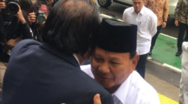 Calon Presiden Terpilih di Pemilu 2024, Prabowo Subianto Bertemu Surya Paloh di NasDem Tower