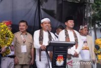 Pasangan calon dan wakil gubernur Jawa Barat Dedi Mulyadi-Erwan Setiawan. (ANTARA/Dok Dedi Mulyadi)