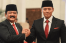 Mantan Menteri ATR/BPN Hadi Tjahjanto dan Agus Harimurti Yudhoyono (AHY)