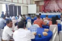 Rapat Pleno Terbuka Penetapan Bupati dan Wakil Bupati Kabupaten TTU terpilih,Yosep Falentinus Dellasale Kebo dan Kamilus Elu, di Aula Hotel Viktory Kefamenanu. 