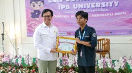 Wakil Ketua DPRD Cianjur, Lepi Ali Firmansyah, dalam sebuah acara Talkshow Exploring 2025 IPB University di Balai Prayoga Cianjur. 