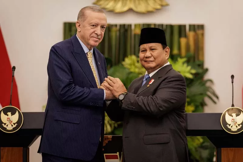 Erdogan dan Prabowo (Detik Indonesia/Antara)