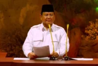 Prabowo Subianto Memberikan Pidato Pada Hut-17 Gerindra (Detik Indonesia/ANTARA)