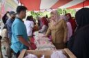 Gerakan Pasar Murah (GPM) lewat program Pasar Pangan Rakyat Murah dan Aman (Pak Rahman) berhasil digelar Pemkot) Semarang, Jawa Tengah (Foto: Humas Pemkot Semarang)