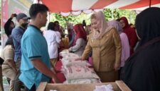 Gerakan Pasar Murah (GPM) lewat program Pasar Pangan Rakyat Murah dan Aman (Pak Rahman) berhasil digelar Pemkot) Semarang, Jawa Tengah (Foto: Humas Pemkot Semarang)