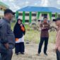 Foto dokumentasi : Komisi I DPRD Halsel meninjau proyek pembangunan sekolah unggulan.