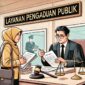 Foto Ilustrasi : Masyarakat melakukan Pengaduan Pejabat ke Layanan Pengaduan Publik