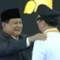 Wali Kota Manado Andrei Angouw saat menerima penyematan tanda pangkat langsung dari Presiden Prabowo Subianto. (Detik Indonesia/Manado Post)