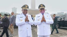 Hermus Indou dan H. Mugiyono, Bupati dan Wakil Bupati Kabupaten Manokwari (Detik Indonesia/Satukanindonesia)