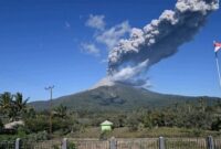 Erupsi Gunung Lewotobi (Detik Indonesia/ANTARA)