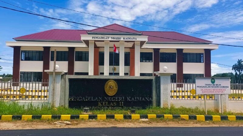 Kantor Pengadilan Negeri Kaimana Kelas II (Detik Indonesia/RRI/Wilhelmus Nurak)