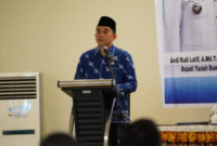 (Foto : Bupati Tanah Bumbu, Andi Rudi Latif membuka secara resmi konsultasi publik dokumen RPJMD 2025-2030, Minggu, 16 Maret 2025)