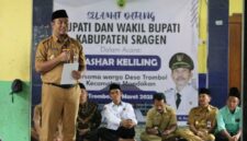 Bupati Sragen Sigit Pamungkas dalam kegiatan Safari Ramadan di Desa Trombol, Kecamatan Mondokan, Senin (10/3/2025) siang. Dok. Diskominfo Sragen - (Detik Indonesia/infojateng.id)