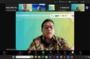 Wakil Menteri Transmigrasi Viva Yoga Mauladi saat menjadi keynote speech dalam webinar yang digelar oleh Fakultas Hukum (FH) Universitas Esa Unggul, Jakarta, 10/3/2025. (Detik Indonesia/Semarak.co)