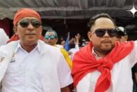 Bupati dan Wakil Bupati Kabupaten Maluku Tengah, Zulkarnain Awat Amir dan Mario Lawalata. Foto (Dok.ist)