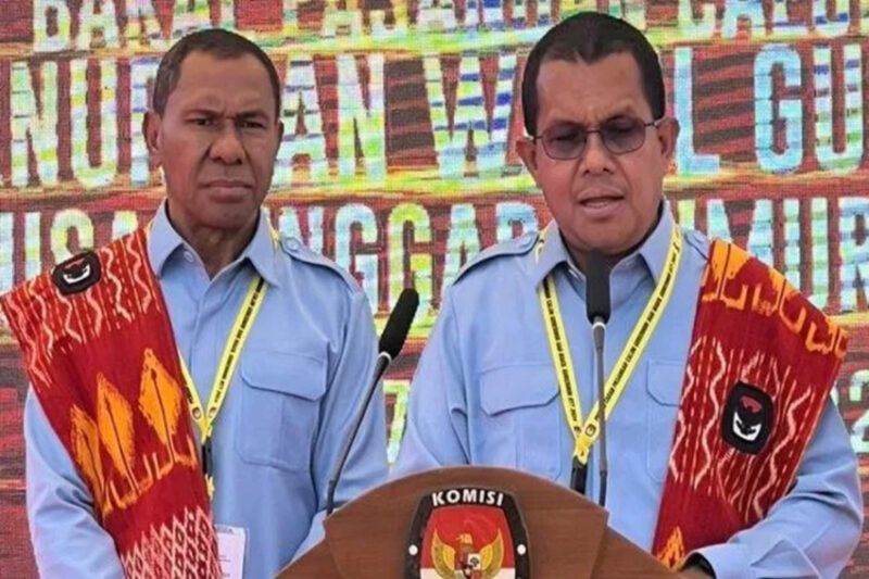 Gubernur dan Wakil Gubernur NTT Terpilih (Detik Indonesia/ANTARA)